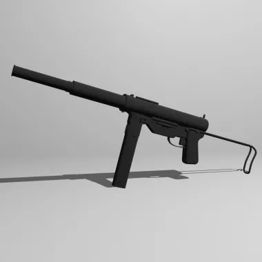 Supressed M3 Grease Gun