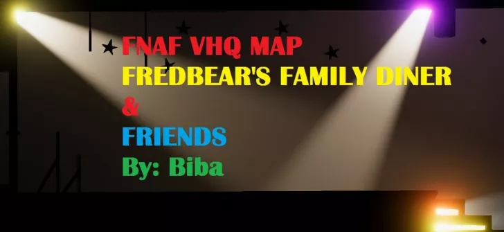 FNaF VHQ MAP [Very high quality] Fredbear's Family Diner And Friends