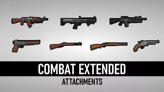 Combat Extended Attachments