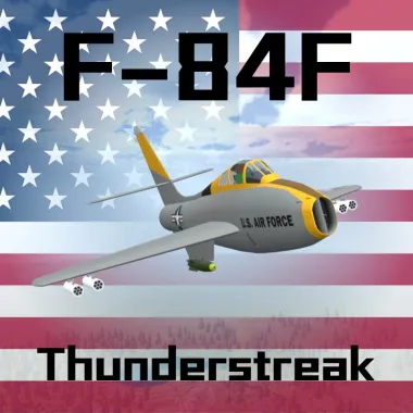 F-84F Thunderstreak [COMMISSION]