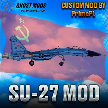 AIRPLANE SU-27 MOD