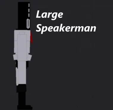 Large speakerman