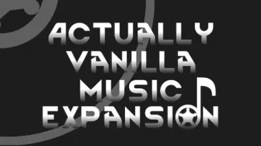 Actually Vanilla Music Expansion