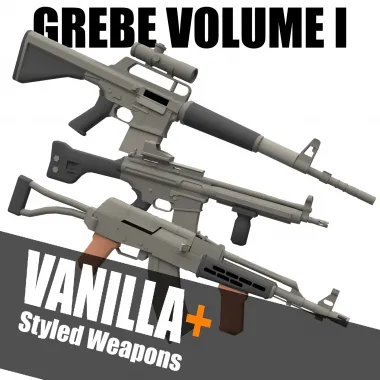 Grebe Volume I — V+ Styled Weapons Pack
