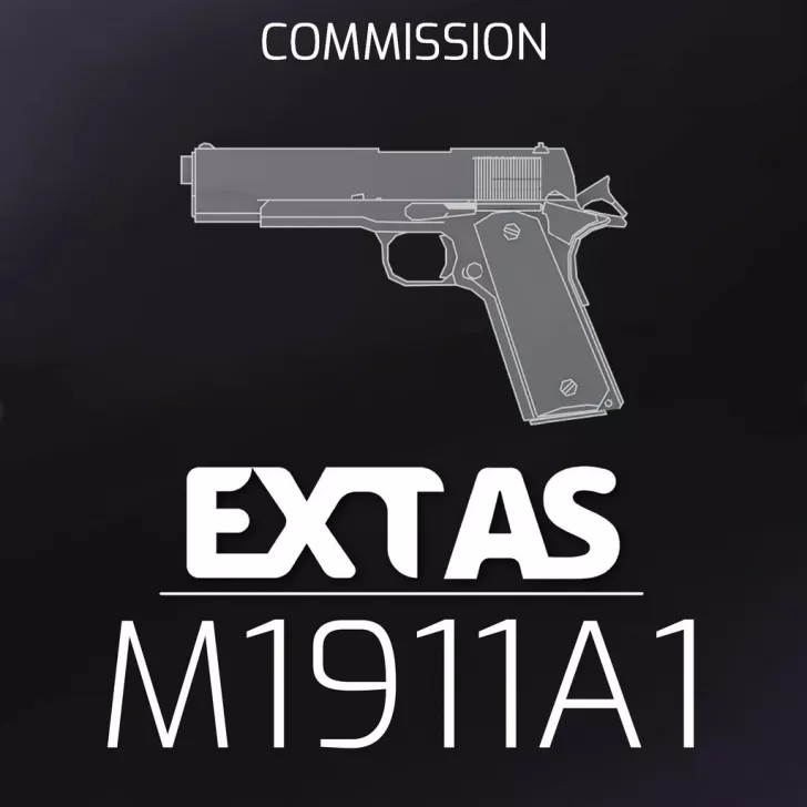 M1911A1 - Project ExtAs (COMMISSION)