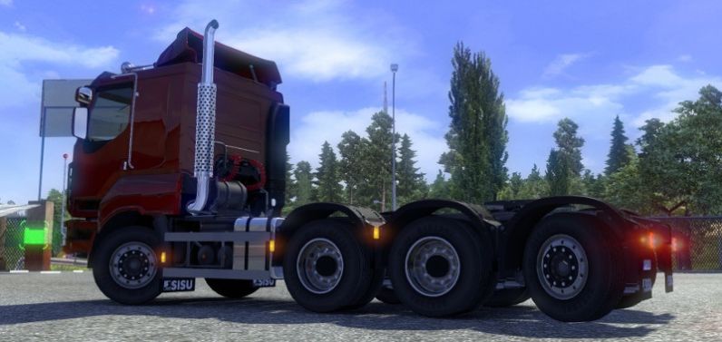 SISU R500, C500, C600 Series Truck v1.2.7 (1.47.x) for ETS2 in 2023