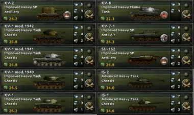 Red Army Tanks: Soviet Tank Icons Expanded 3