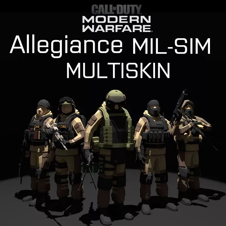 [COD:MW2019] Russia/Allegiance default MIL-SIM Multiskin