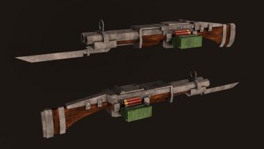 Steampunk: Shotgun-MK-2 0