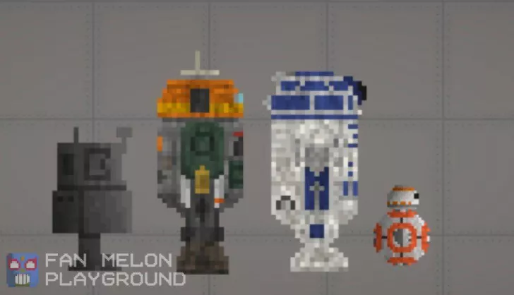 Star Wars pack for Melon Playground