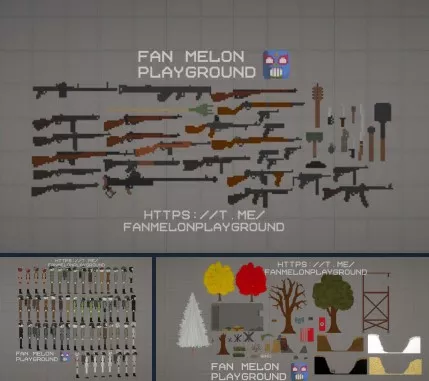 WW2 Mod Pack [People Playground] [Mods]