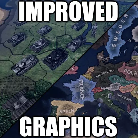 Improved Graphics (colonel/DLC edition)