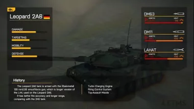 LETMS - Leopard 2A6 0
