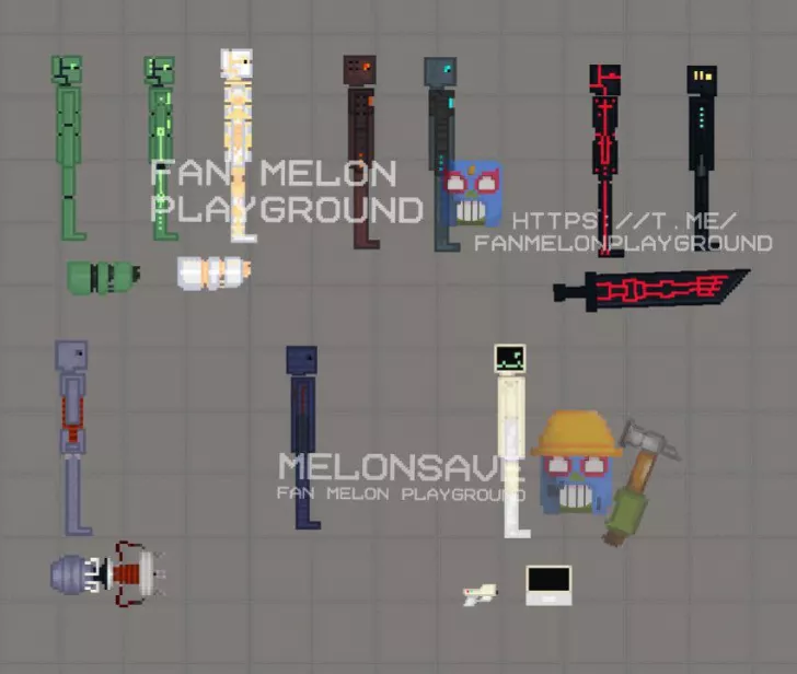 Mods that I have download from workshop : r/MelonPlaygroundOFC