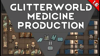 Glitterworld Medicine Production