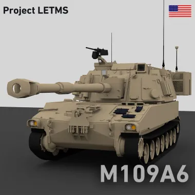 [LETMS]M109A6 Paladin