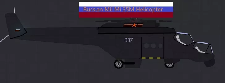 Russian Mil Mi 35M Attack Helicopter