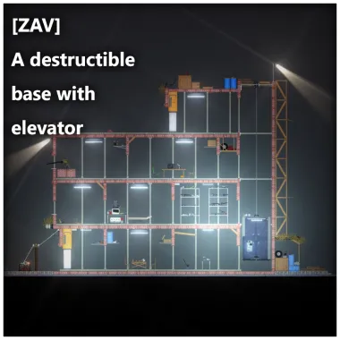 [ZAV] A destructible base with elevator