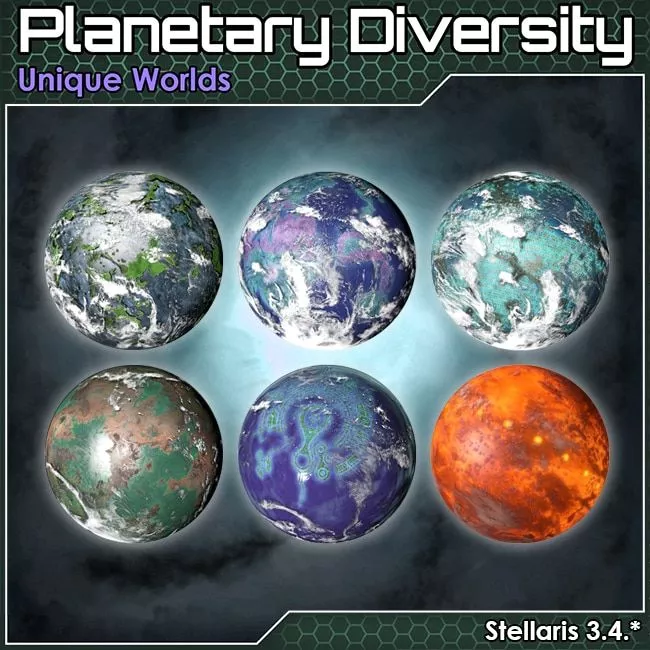 Planetary Diversity - Unique Worlds