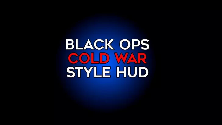 Black Ops: Cold War Style HUD