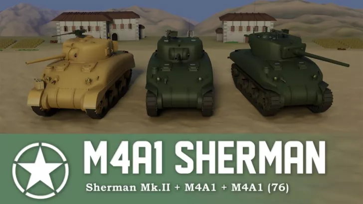[WW2 Collection] M4A1 Sherman
