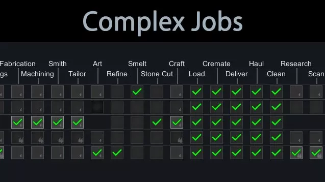 [FSF] Complex Jobs