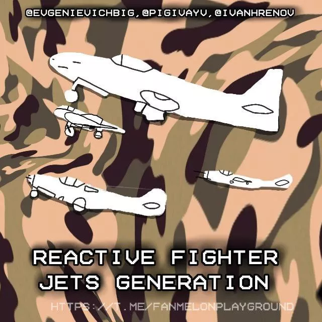 Reactive Fighter Jets Generation