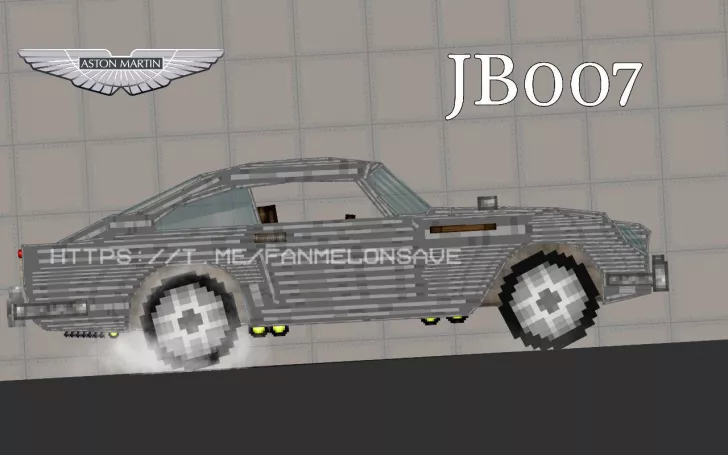 James Bond's Car - Aston Martin JB007