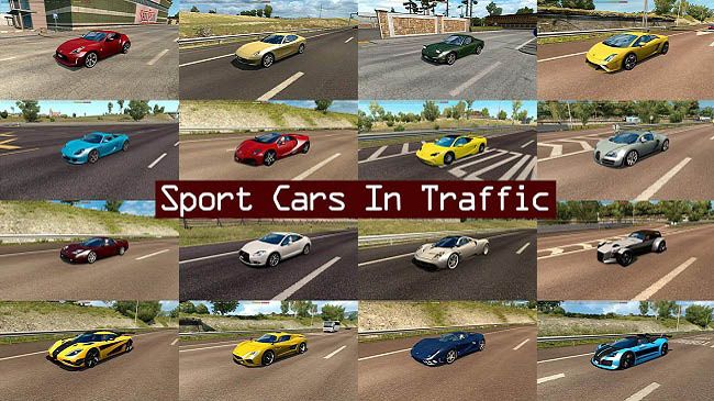 Sport Cars Traffic Pack