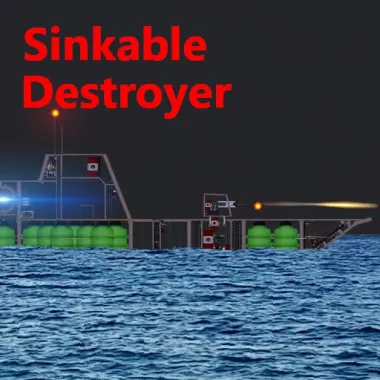 Sinkable Destroyer