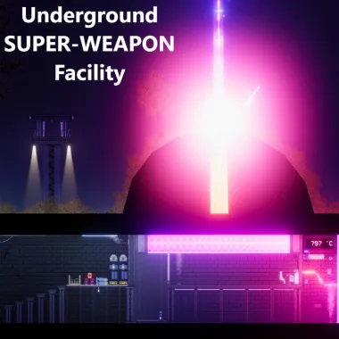 Underground SUPER-WEAPON Facility