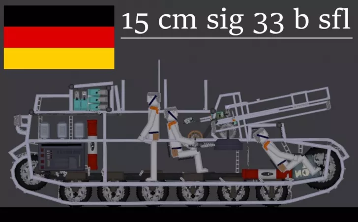 OP 15 cm Sturmpanzer II