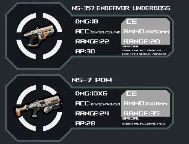 PlanetSide Endeavor Weapons 0