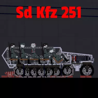 Sd Kfz 251 (German Half-track)