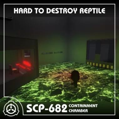 SCP-682's Containment Chamber (Updated)