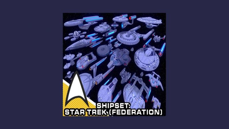 Cheek's Custom Shipsets: Star Trek [Federation]