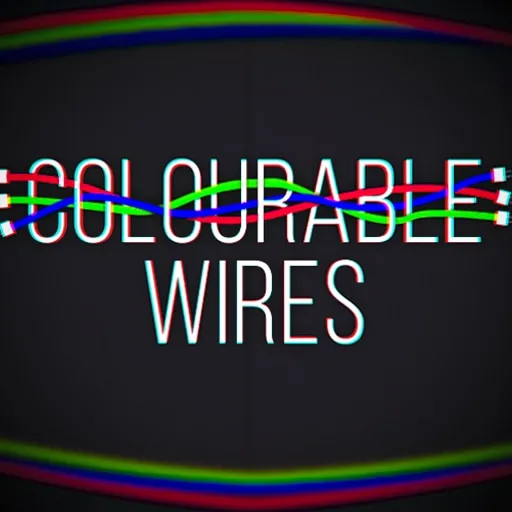 Colourable Wires