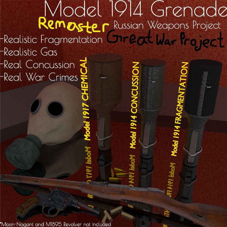 Model 1914 Grenade Pack Remaster