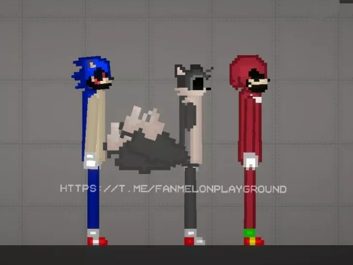 Pack on characters from Sonic exe