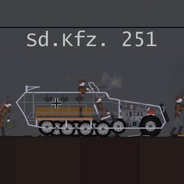 Sd.Kfz. 251 (for 1.26)