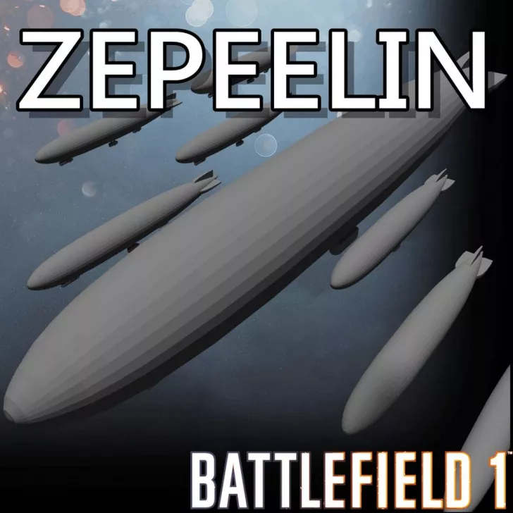 [BF1] Zeppelin L30 Airship