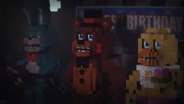 Map Five Night at Freddy's 2 1