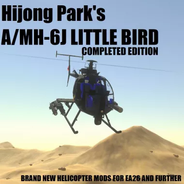 Hijong Park's A,MH-6J Little Bird Completed