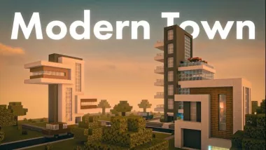 Minecraft Modern Town