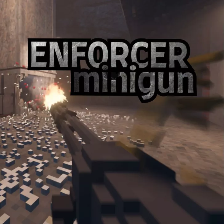 Enforcer minigun (shells, particles and sprites)