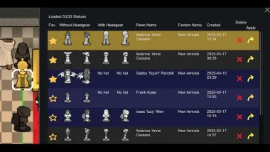 Pawns on Display 1
