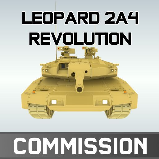 Leopard 2a4 Revolution+ Desert Version