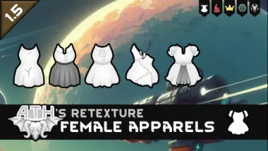 ATH's Retexture Female Apparel