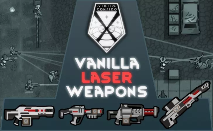 Vanilla XCOM Laser Weapons