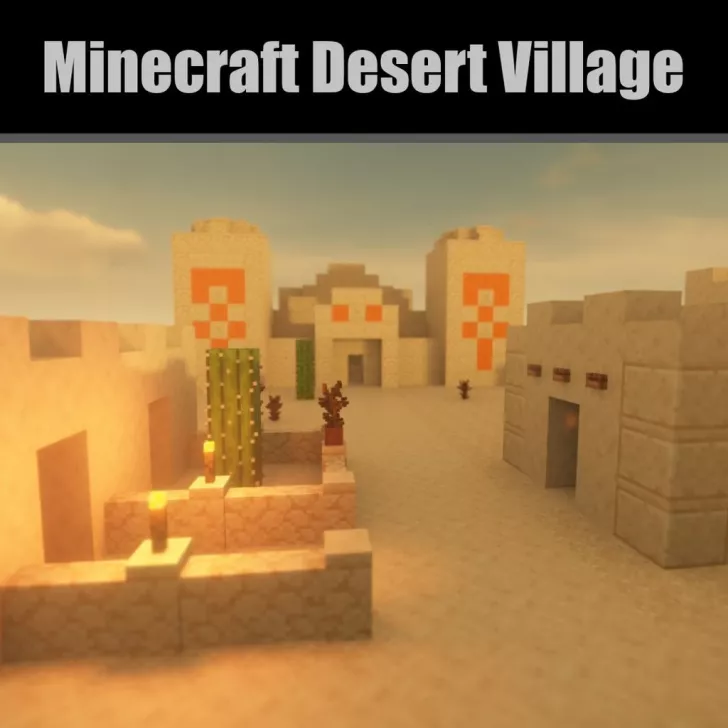 Minecraft Desert Village